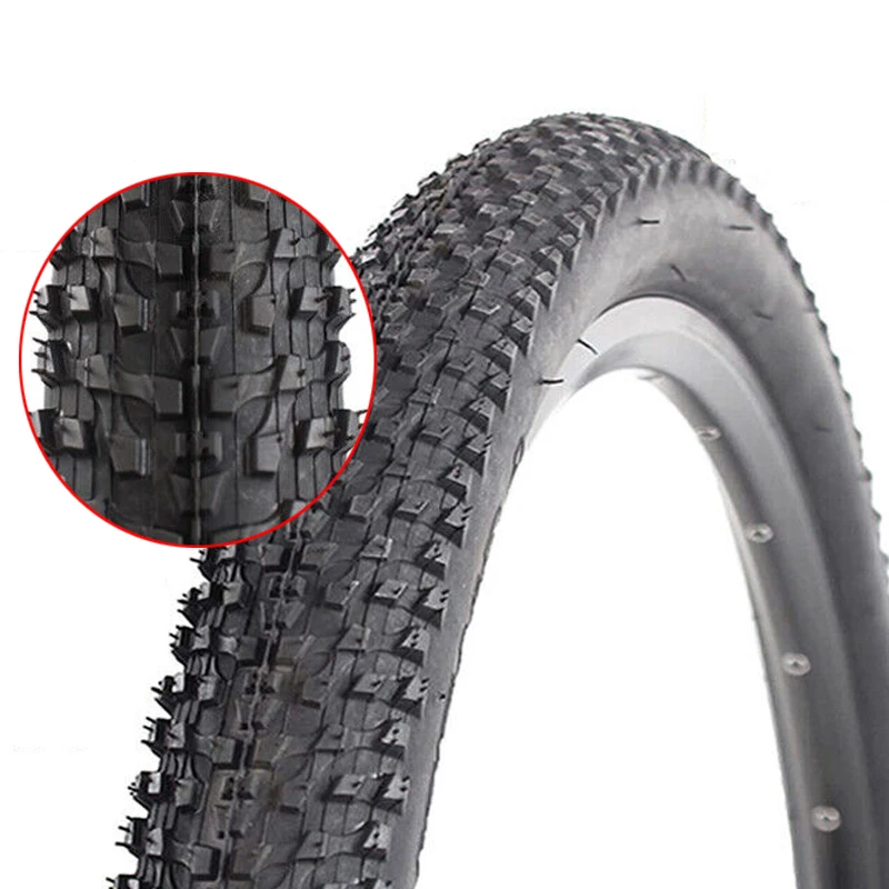 

KENDA K1153 Mountain bike Tire 20 24 26 27.5 29*1.95/2.1 Tyre 60TPI Not Folded Non-slip bicycle tire Bicycle Parts, Black