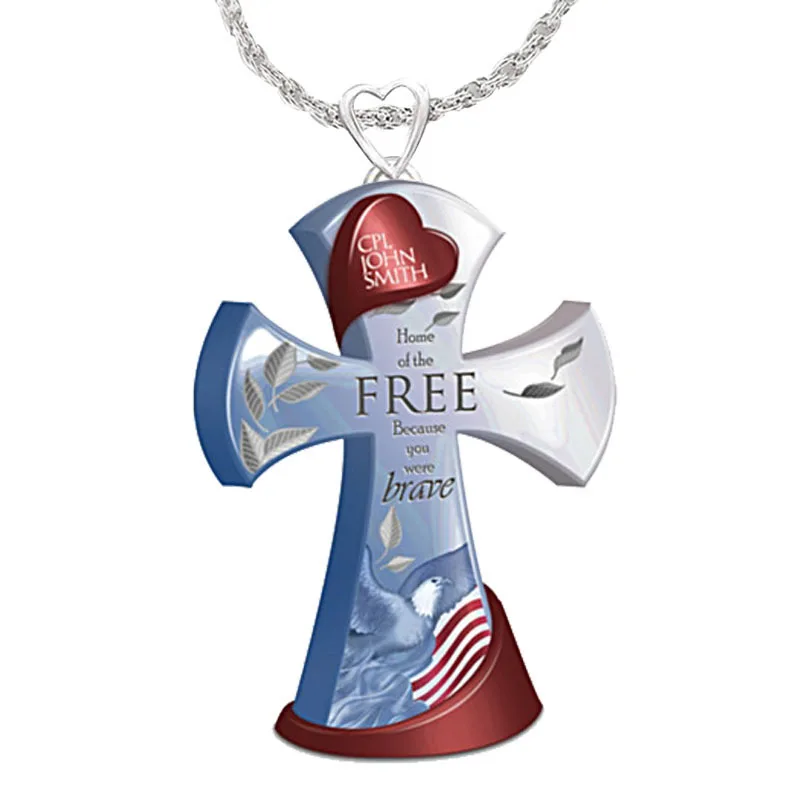 

Fashion New Cross Religious Prayer Children's Necklace Christian Cross Necklace Religious Gift Necklace