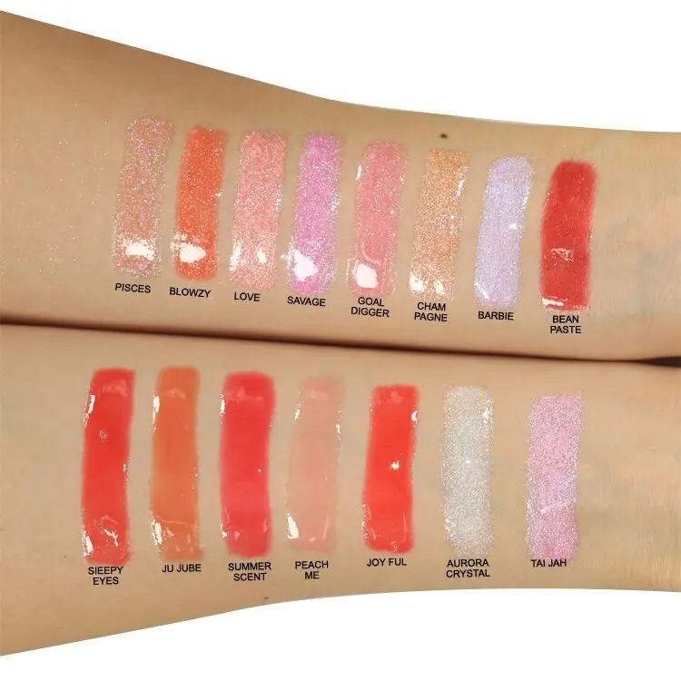 

DIY Cruelty Free Vegan Organic Glitter Lip Gloss Pick Your Own Colors & Tube for DIY Lipgloss Shimmer Matte Liquid Lipstick