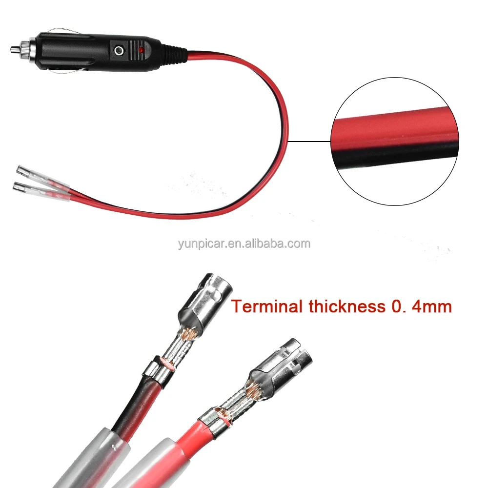 

YUNPICAR hot sale discount in limited time cigarette lighter plug cigarette lighter adapter car cigarette lighter plug