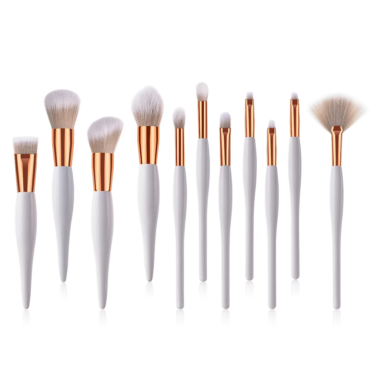 

Beauty single smudge style classical white makeup brush single, As photo