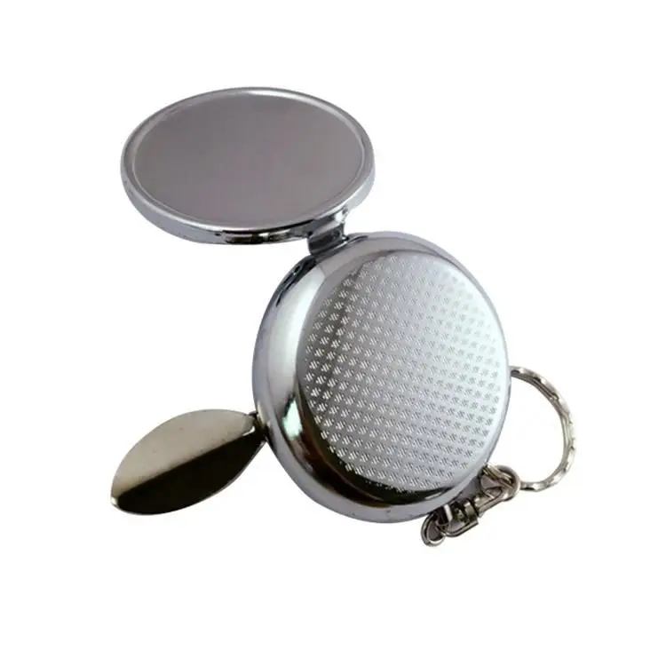 

Stainless steel portable ashtray portable travel ashtray H0Pj3 car ashtray