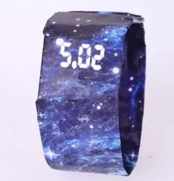 

2019 New NewsPaper Watch Popular Men And Women Led Paper Watch New Technology Casual Sport Waterproof Women Watches Unisex watch