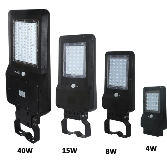 Outdoor solar light garden wall flood light 15W led street light