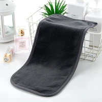 

Reusable super soft microfiber makeup remover cloths Make Up Towel black