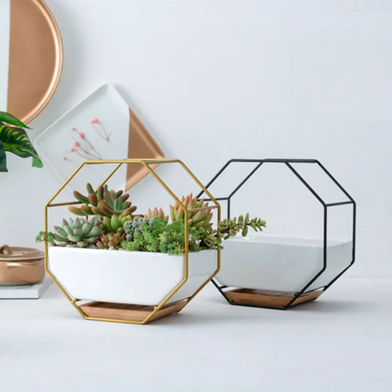 

Factory Customization Wall Hanger Ceramics Planter Pots For Indoor Plants