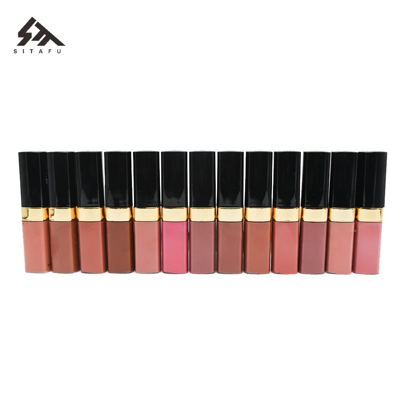 

Nude Color Lipstick Pen Magic Lip Stick Pen Slim Rose Gold Vegan Lipstick Makeup Low MOQ