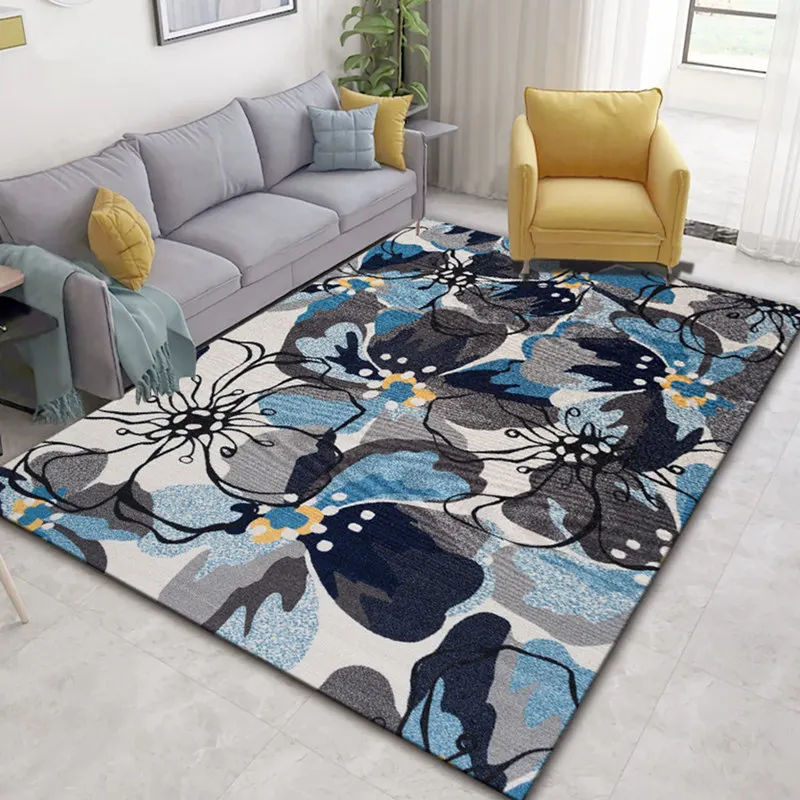 Crystal Velvet Carpet, Weight /㎡, Large Carpet For Living Room, Bedroom And  Dining Room, Bohemian Style Carpet, Easy To Clean, Machine Washable,  Non-slip And Waterproof Floor Mat, Home Decoration, Room Decoration 