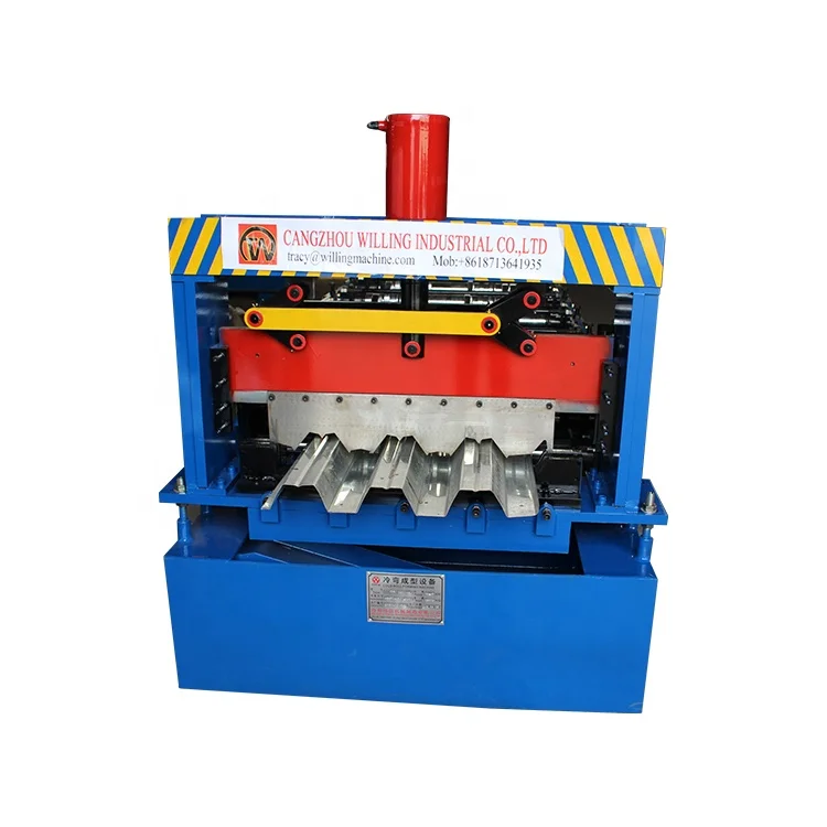 
Galvanized Steel Floor Tile Decking Roof Sheet Forming Machine Making tile equipment 