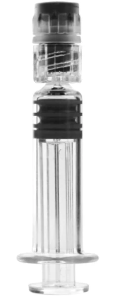 glass syringe with luer lock
