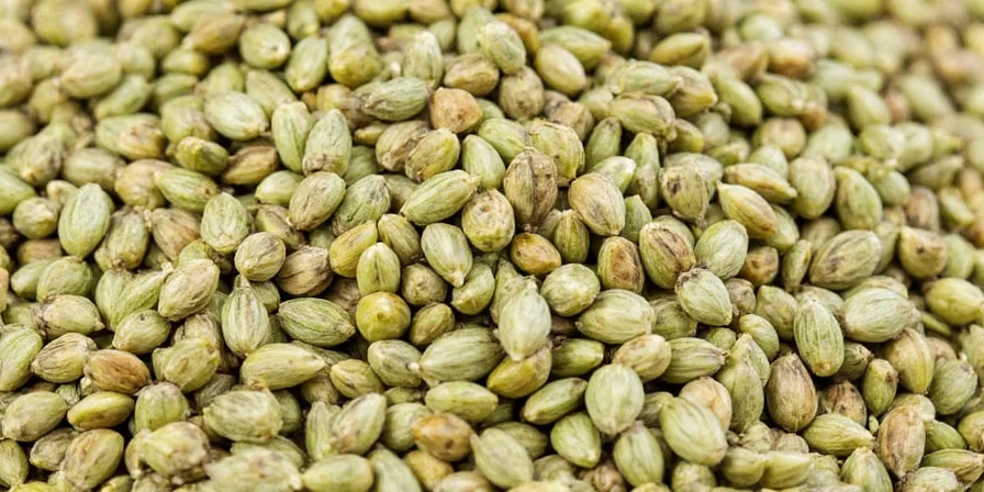 Spice comparison chart with fennel seeds, anise, cumin, caraway, and coriander
