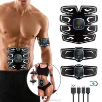 

2019 Best-selling High quality wireless magnetic strainers electric muscle stimulator ten ems for women/men with Led Display