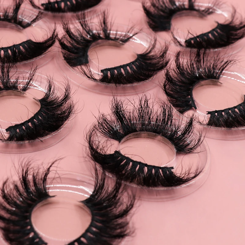 

4D Curl Lashes Cruelty Free Invisible Band Wholesale 3D Mink With Logo And Box 18Mm 20Mm 25Mm Fluffy Wispy, As need