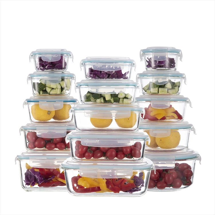 

hot selling high quality oven safe glass bento lunch box set