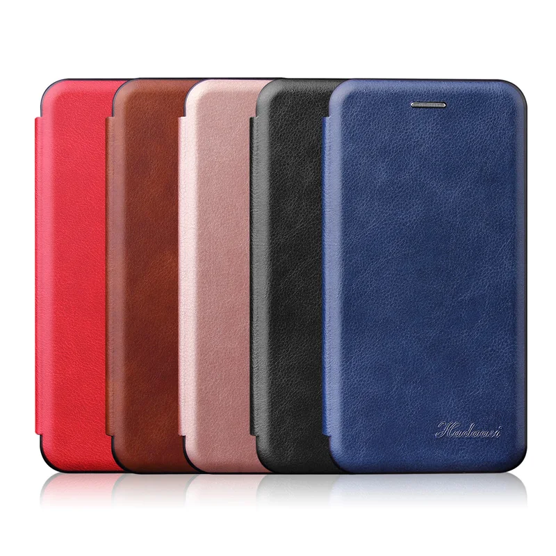 

High-end Magnetic Flip Leather Case with Stand For Samsung Note 10 Plus Magnetic Leather Case For iphone 11 x xs max xr, Black,blue,brown,red,rose gold