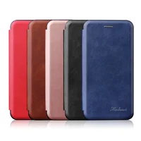 

High-end Magnetic Flip Leather Case with Stand For Samsung Note 10 Plus Magnetic Leather Case For iphone 11 x xs max xr