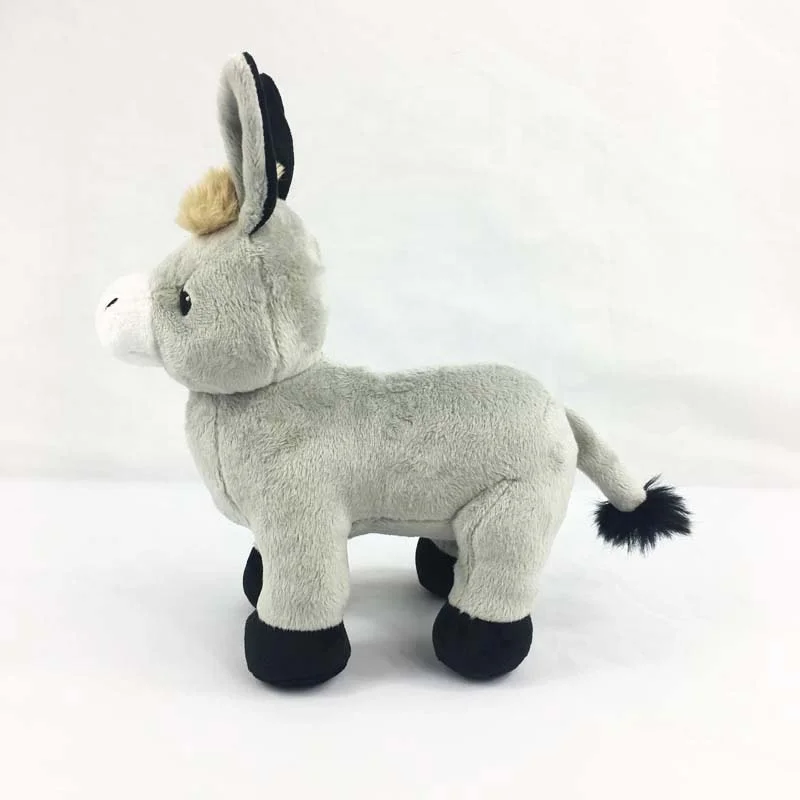 En71&astm Standard Custom Life Size Plush Donkey Stuffed Animal Toy