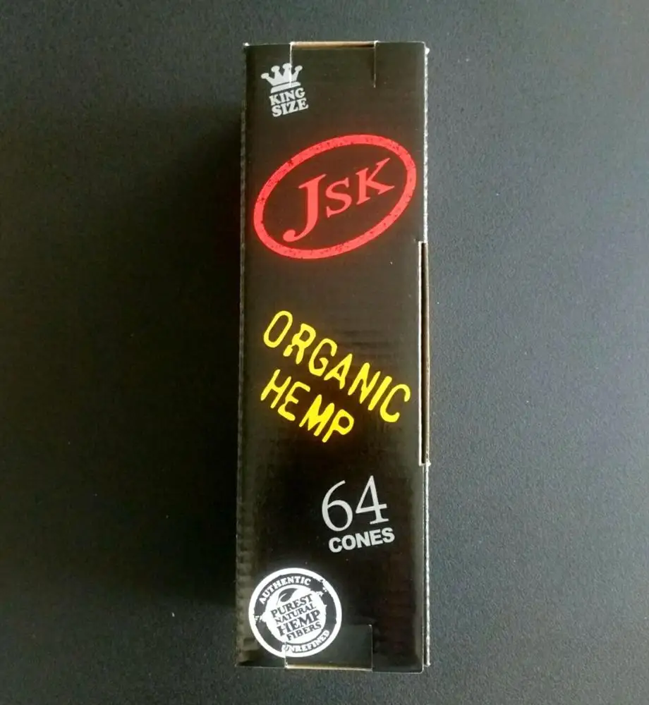 
Pre rolled cones King Size Hemp paper 64pcs 