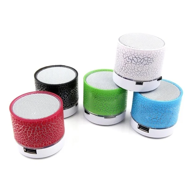 

2021 Dropshipping Amazon hot selling A9 LED Mini Circuit Portable Wireless BT Speaker with FM Radio TF Mic USB port