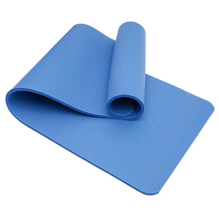 

Professional Manufacturer Yoga Mats Custom Print Eco Friendly Exercise Yoga Mat NBR Foldable Yoga Mat, Blue/pink/customized