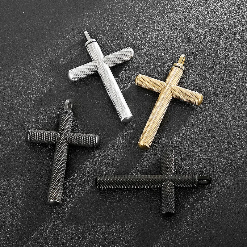 

China Wholesale Stainless Steel Cross Necklace Custom Jewelry For Men