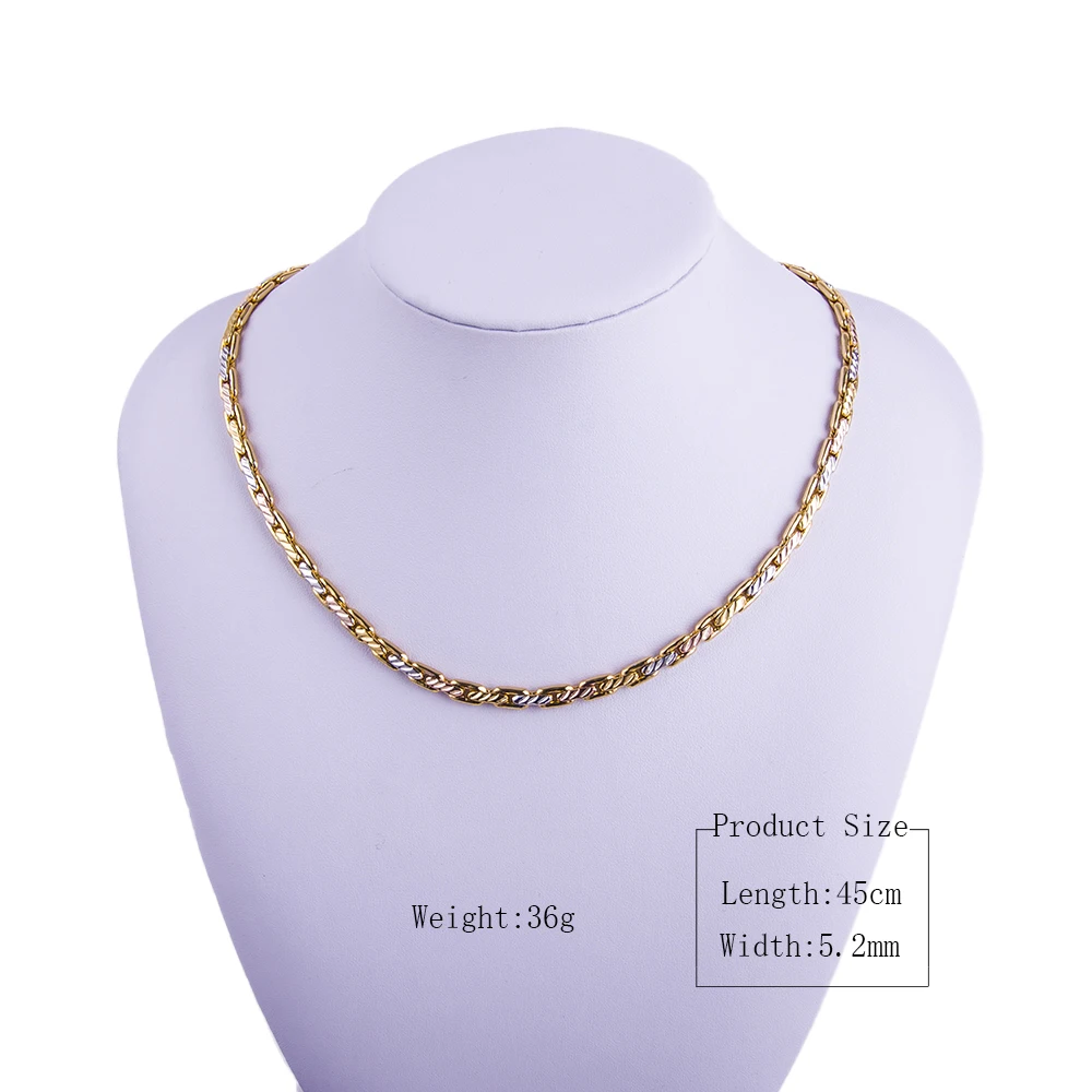 

ladies hip hop necklace chain+jewelry chains for necklace, Gold