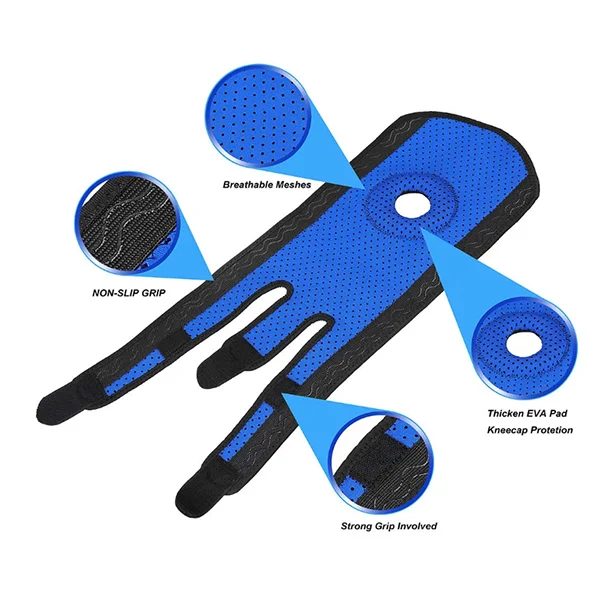 
New Design Magnetic Stretch wrestling knee pad 