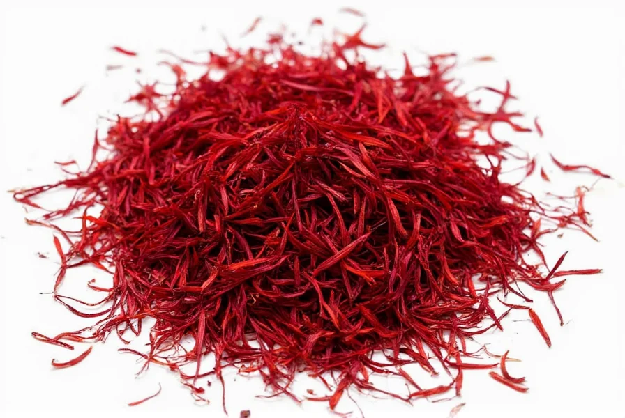 Woman harvesting saffron flowers