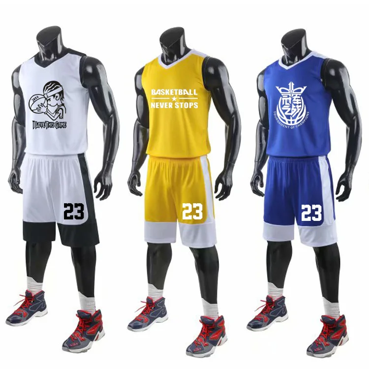 

Customize the latest basketball jersey suits, with jerseys and shorts, a minimum order of 1