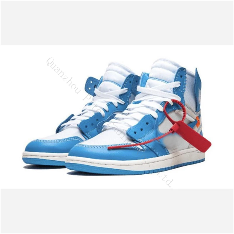 

1 Retro High University Blue UNC Men women sneakers fashion casual sports shoes basketball shoes GJ 1