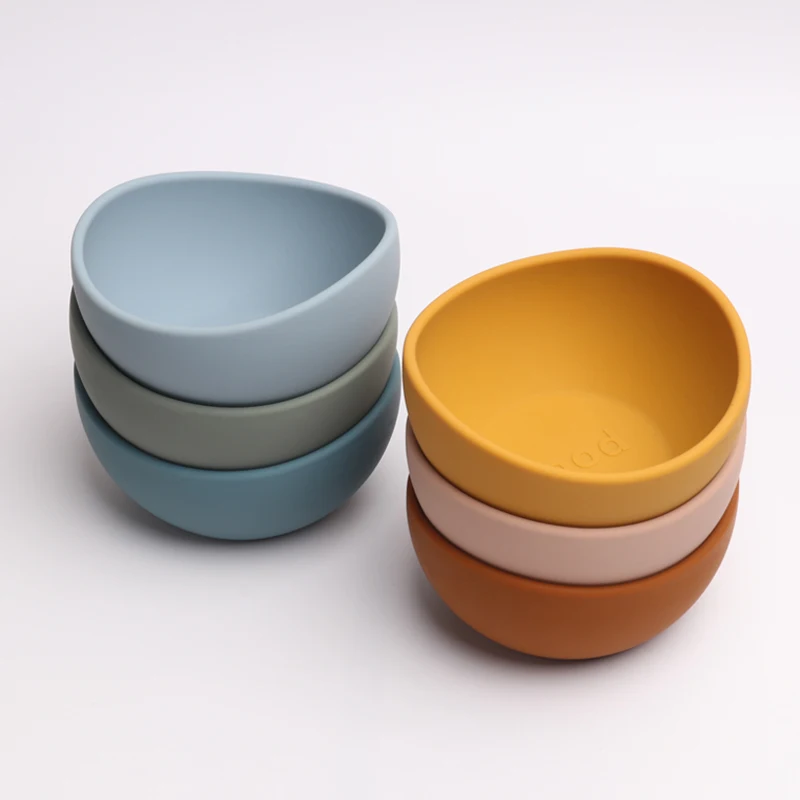 

Factory sales 2021 new design children's bowls baby food bowls, drop-proof, BPA-free, and microwaveable, As picture