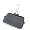 China Factory Direct Hot Sale Rectangle Cast Iron Grill BBQ with Handle
