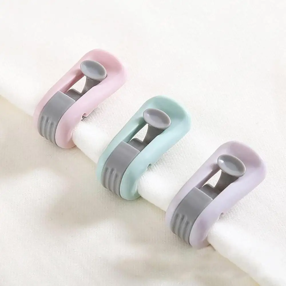 

non-slip quilt blanket clip plastic fastener clip cover quilt holder sleep anti-run device, Customized color