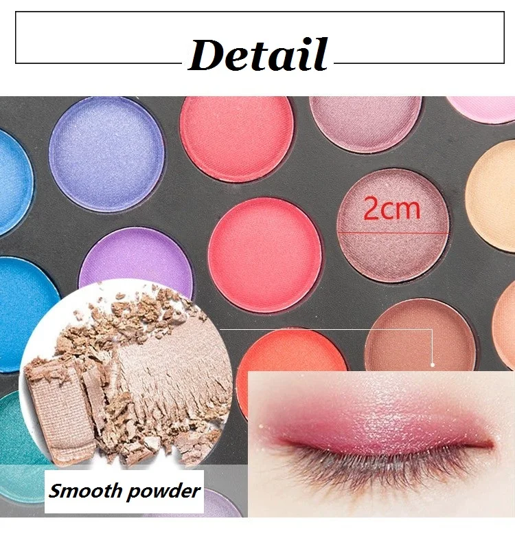 Pro X120 Full Eyeshadow Palette 2 Makeup Palletes Each 60 Colors Eye Shadow Makeup Cosmetics 