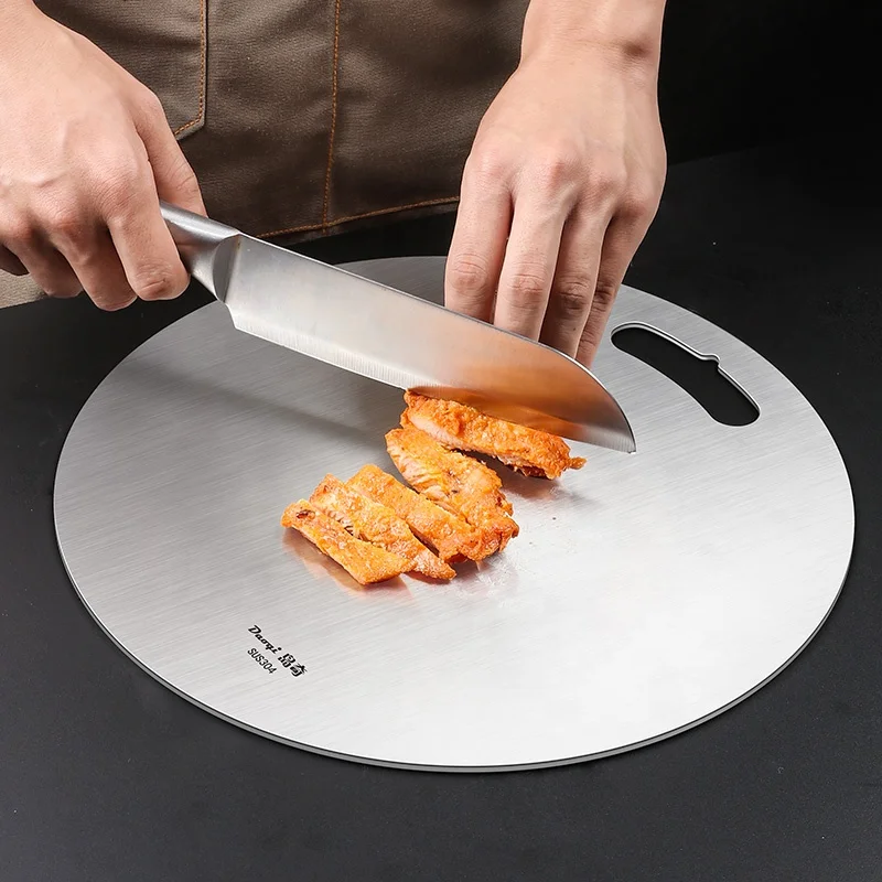 

high quality metal chopping board 304 stainless steel cutting board