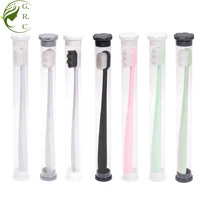 

Super Soft Bristle Pregnant Women Toothbrush White/Black Double Color PVC Tube Ten Thousand Toothbrush Gums Sensitive Teeth