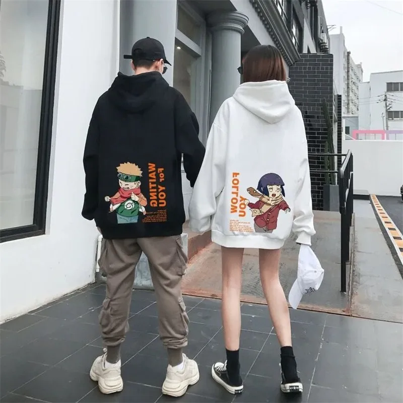 

NEW Cotton tops shirt Female embroidery winter Women sweatshirt Korean Style letter Casual Harajuku Oversized Hoodies, As pic