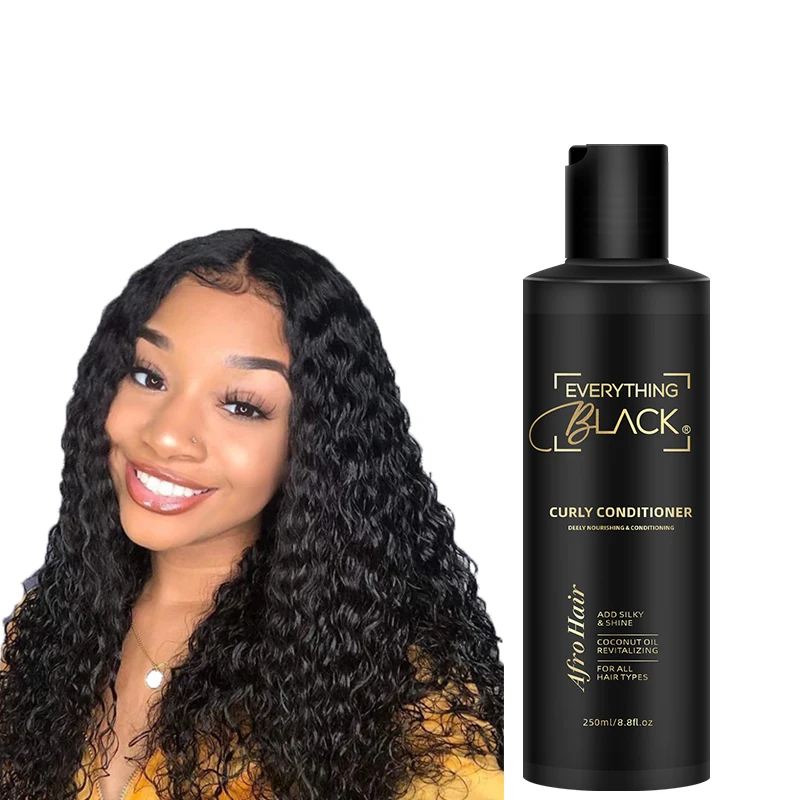 

Private Label Leave-In Conditioner Frizz Control Natural Deep Repair Moisturizing Hair Conditioner For Curly Afro Hair