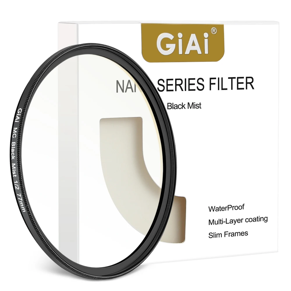

GiAi Professional High Quality Multi-coating Camera Black Mist Filter 1/8 1/4