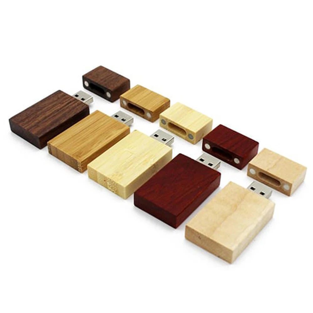 

Custom Flash Memory Company Name Branded Wooden Usb Flash Drive With Box