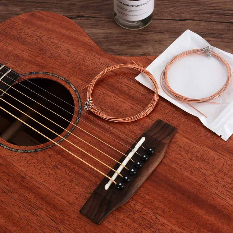 

Oem Wholesale Wholesale Supplier Acoustic Guitar Strings Accessories Brass Guitar String