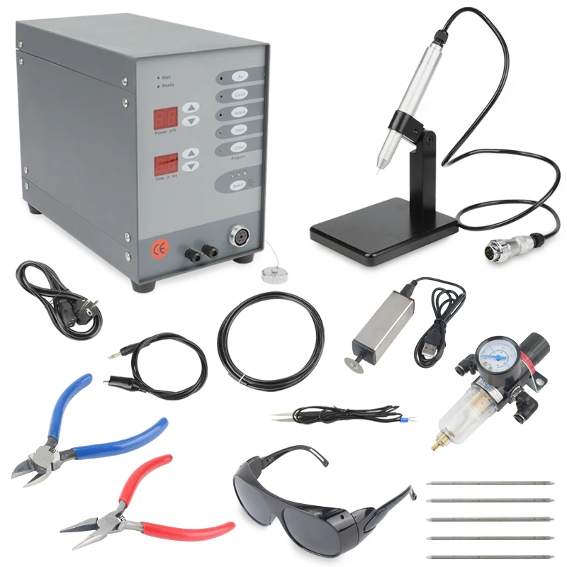 
220V Stainless Steel Spot Laser Welding Machine Automatic Numerical Control Touch Pulse Argon Arc Welder for Soldering Jewelry  (62130581278)