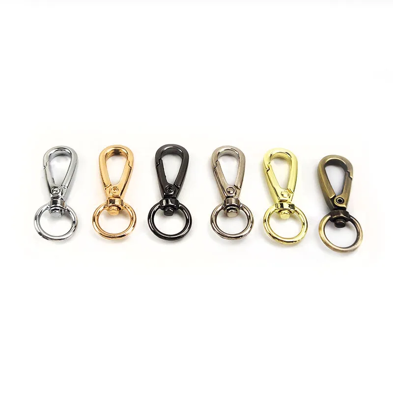 

Deepeel AP363 13mm Handbag Clasps Rotating Lobster Buckle Bag Strap Hardware Accessories Swivel Snap Hook