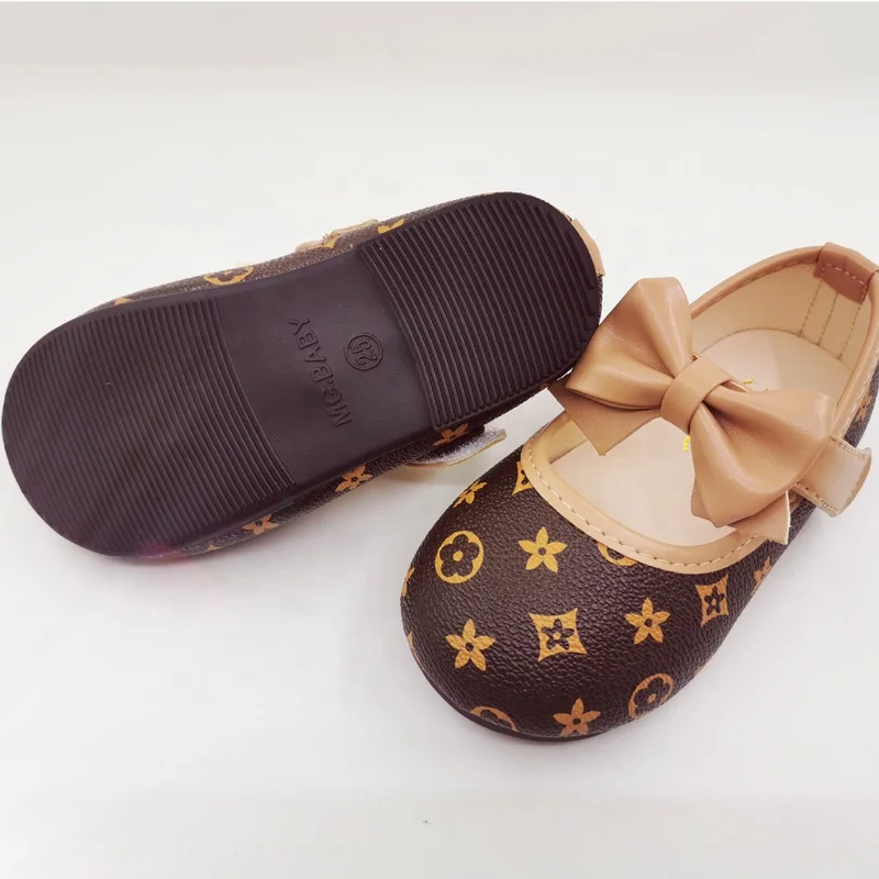 
flat touch baby party the princess shoes bowknot 