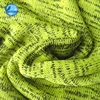 100 Polyester Knit Fabric Sweater One Side Fleece Black Cationic Solid Plain Dyed Coarse Needle Fleece Fabric for Winter Garment