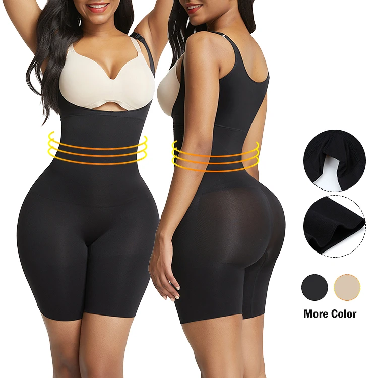 

New Design Compression High Waist Waist Trimmer And Thigh Shaper Lingerie Women Slim Full Body Shaper