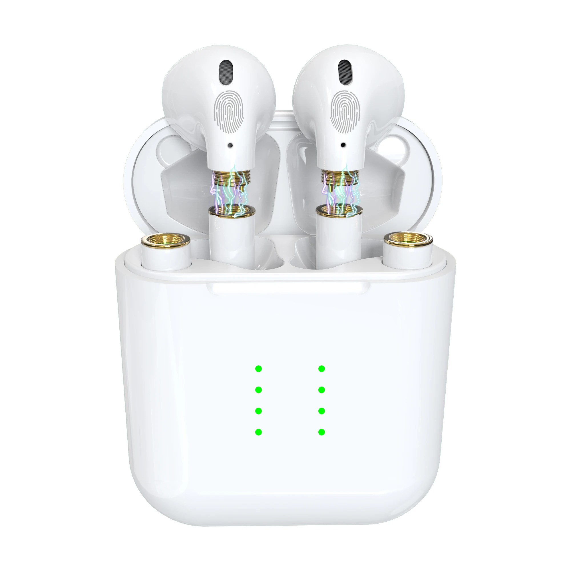 

2021 Trend Battery Replacement V5.2 Touch Dual Call Stereo Tws Earbuds, Black,white