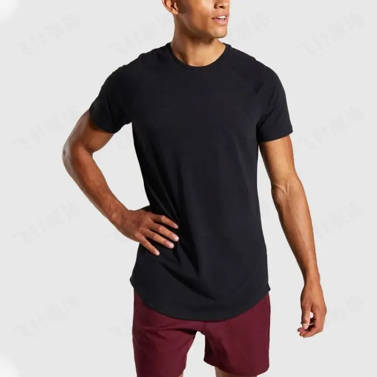 

95% cotton 5% spandex t-shirts custom private logo tshirt men custom fitness gym wear sports apparel men tshirt, Customized colors