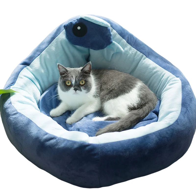 

Pet House Cat Bed and Dog Bed Ready to Ship Factory Direct Wholesale Dropshipping Ultra Soft Washable Comfortable Round Luxury