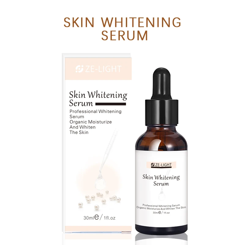 

Ze Light Tranexamic Acid Serum Private Label Vitamin E Niacinamide Arbutin Skin Face Whitening Serum